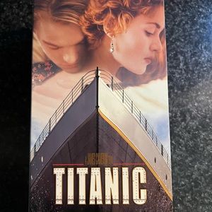 Titanic VHS movie.